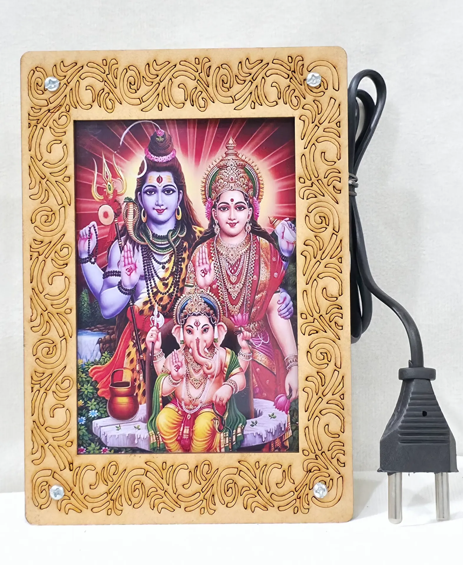 Shiv Ji Photo Frame-1 Mantra