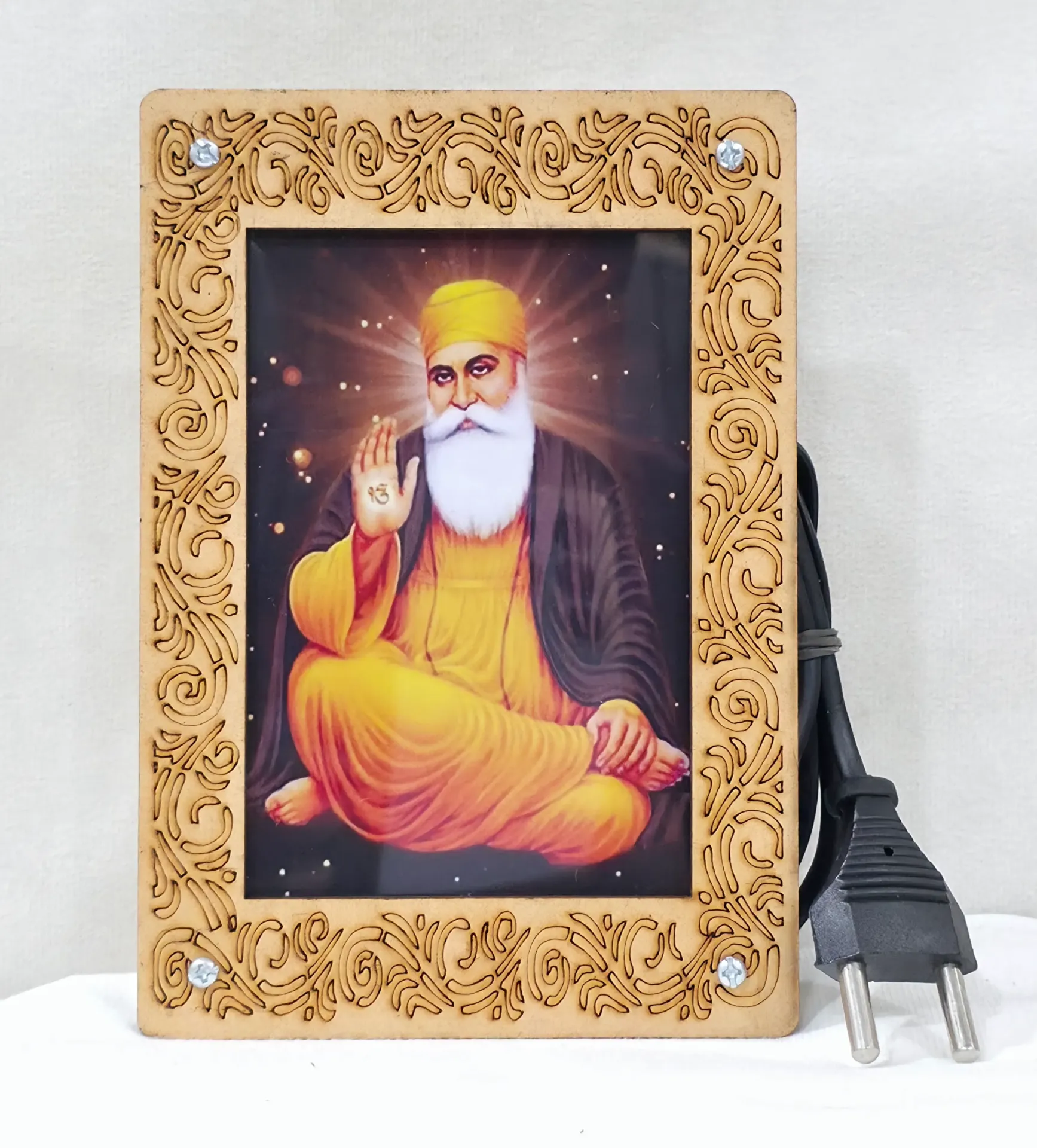 Satnam Waheguru Photo Frame-1 Mantra