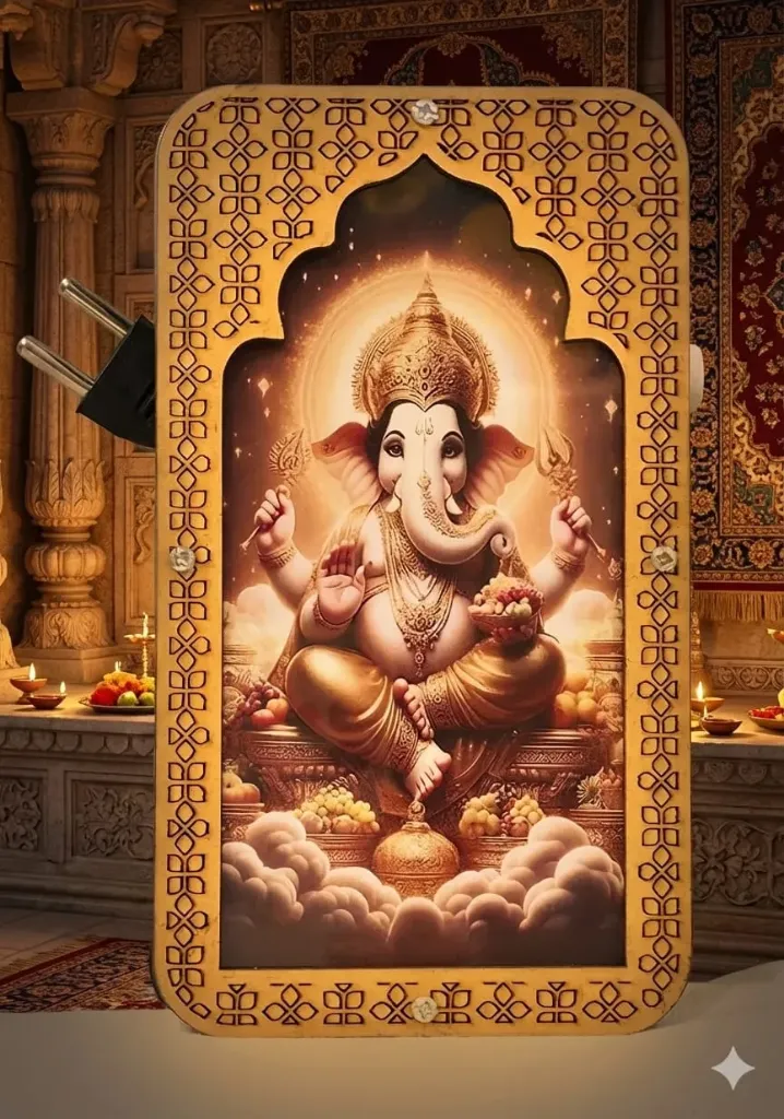 Ganesh Ji Photo Frame-2 Mantra