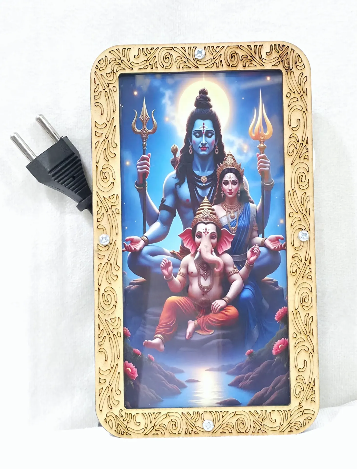 Shiv Ji Photo Frame-2 Mantra